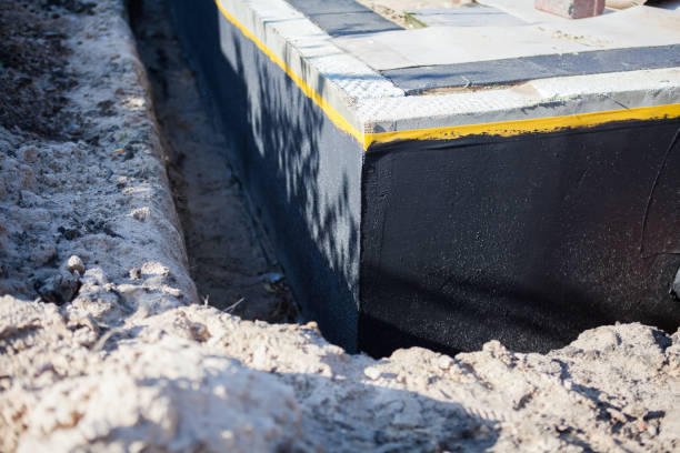 Residential Waterproofing installation at a Hanceville, AL home by SJ Waterproofing Pros